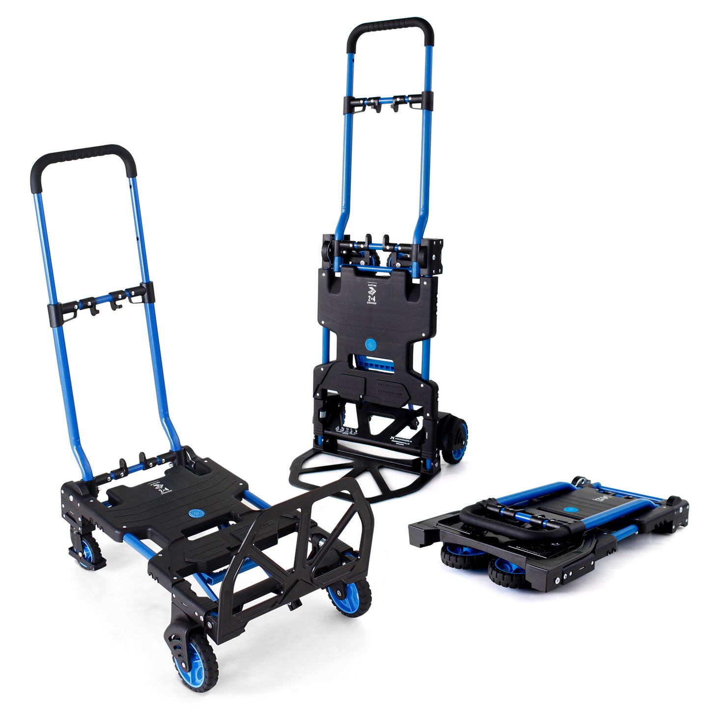 FLATCART 2x4ブルー用 交換用自在キャスター1輪