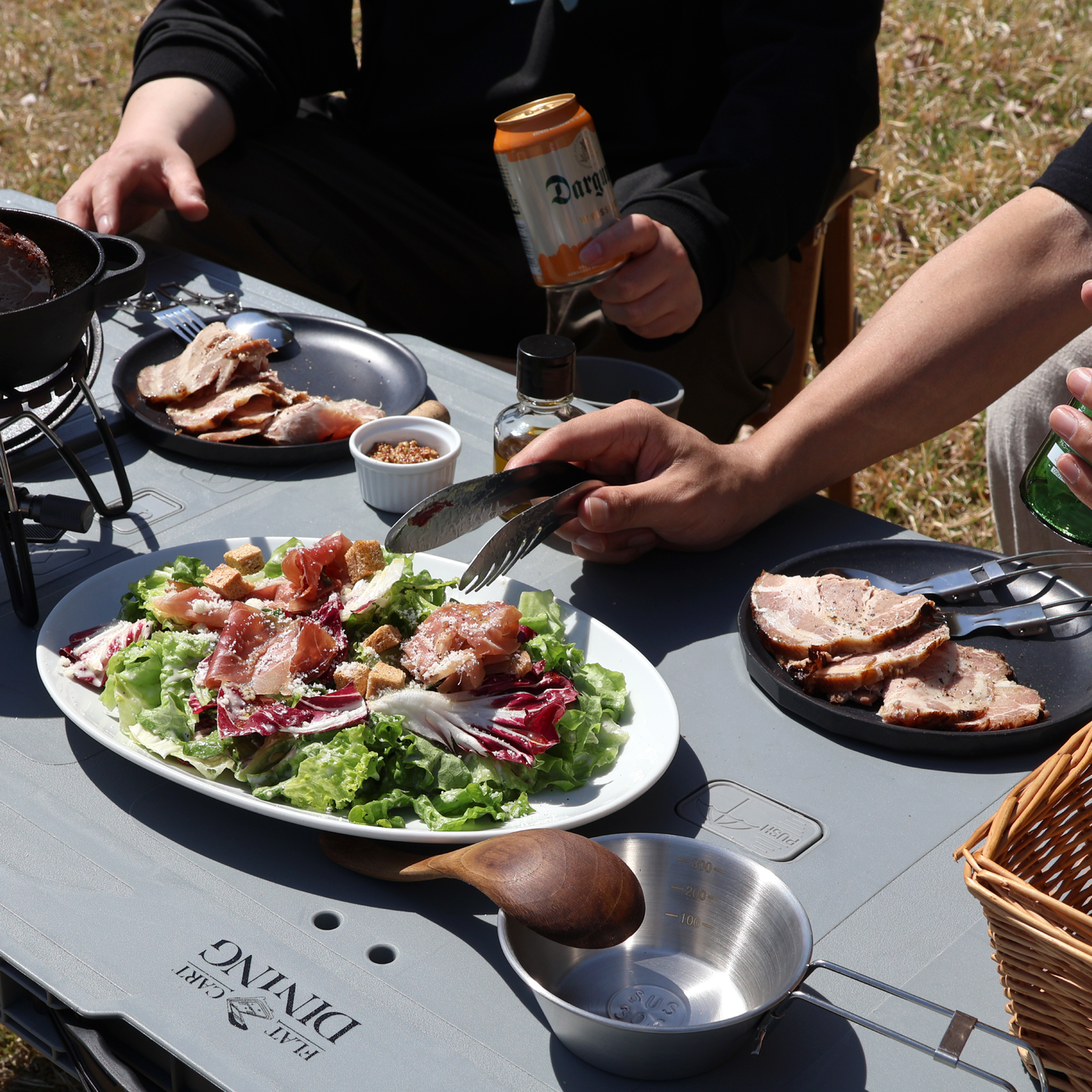FLATCART DINING テーブルコンテナ(2個)セット