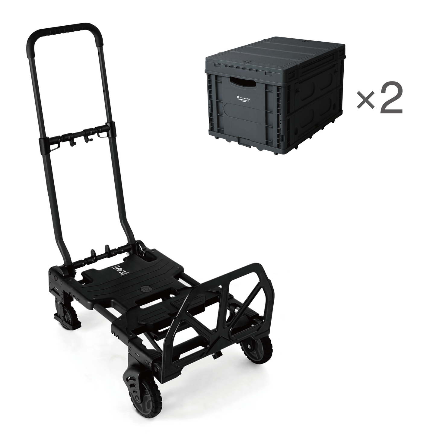 FLATCART 2x4（ブラック）