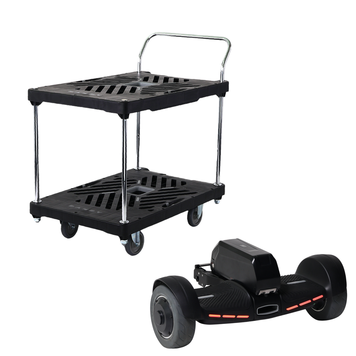 【在庫10台限定価格！受注専用④】新品/未使用　インディバ同様　高周波マシン 公式】XA-BT24_RIDEセット|DANDY X series|プラスチック製台車2段式