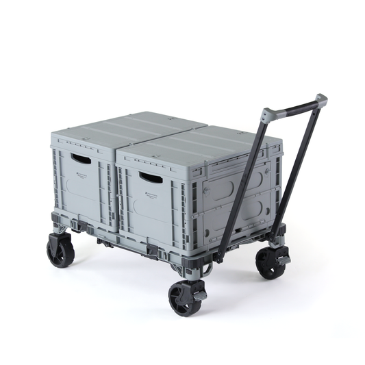 FLATCART DINING テーブルコンテナ/グレー(2個)セット